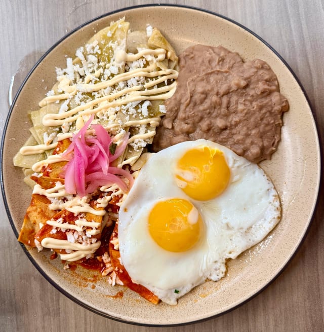 Chilaquiles.