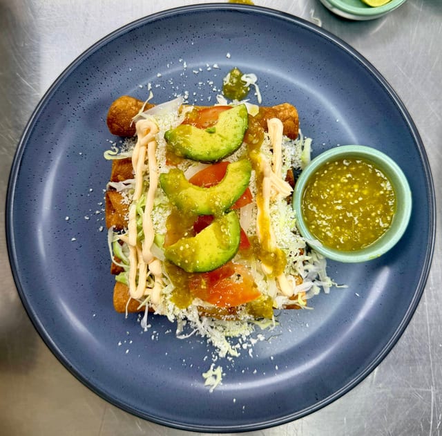 Tacos Dorados.